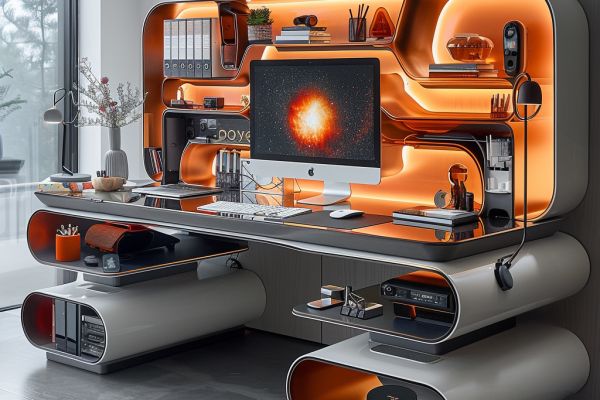Creative-Workspace-Desk-Setup-Technology-Design-Elements
